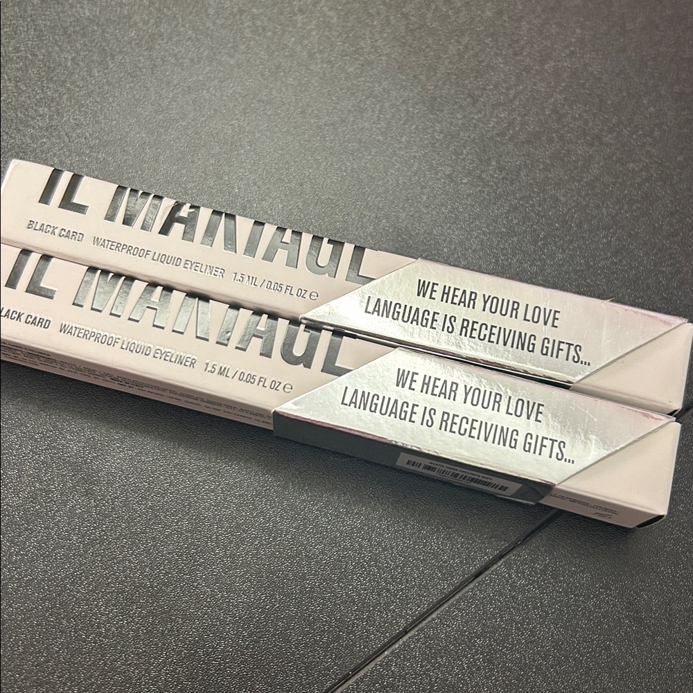 IL MAKIAGE Waterproof Liquid Eyeliner set of 2 - Black - Picture 2 of 2